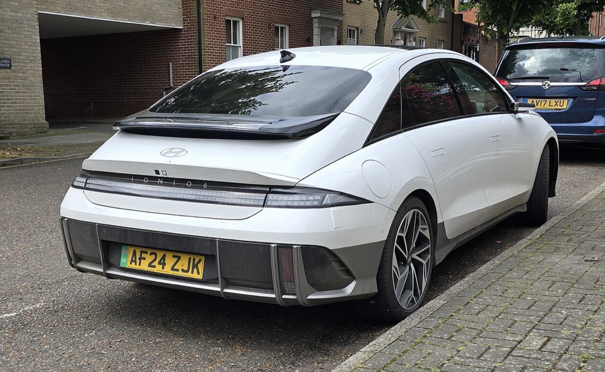 Hyundai Ioniq 6, elektrische Limousine mit Stromlinienform