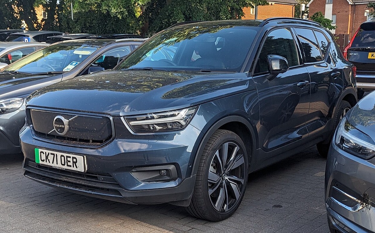 Volvo XC40 Recharge, heute als Volvo EX40 im Programm
